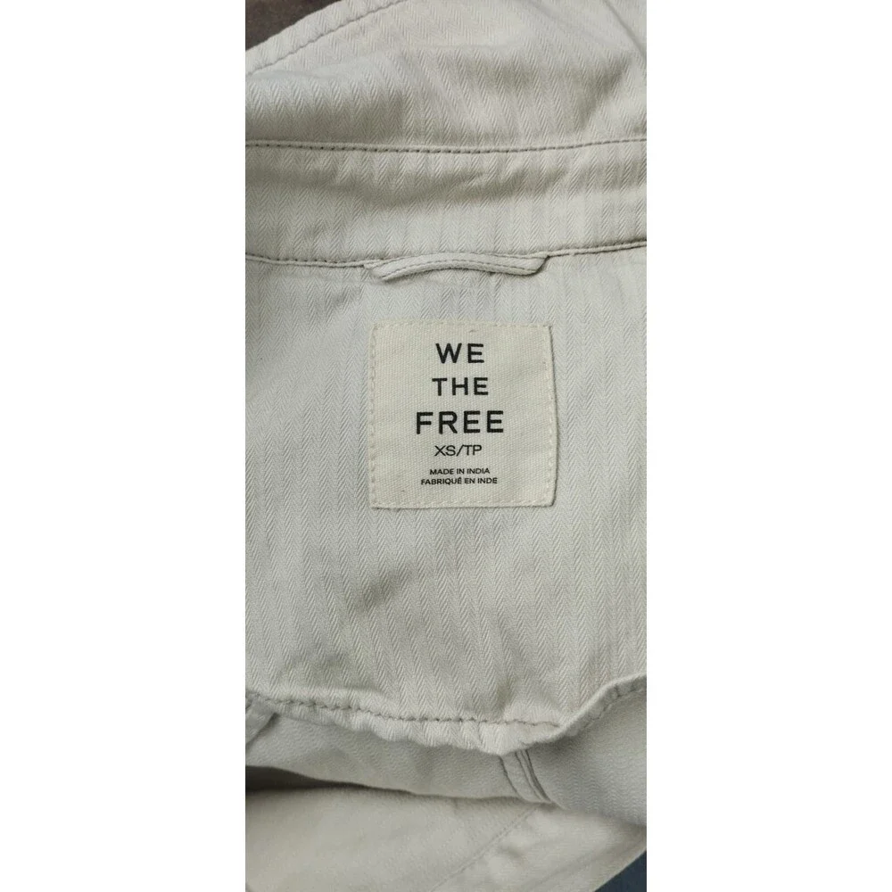 Free People We The Free Perry Military Coat Jacket Top Cotton Cozy XS New 278492